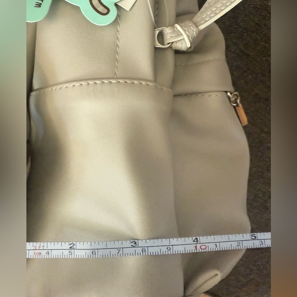 NWT Pusheen Mini Backpack Purse Gray Winking Cat 2018 Faux Leather New With Tags - Picture 11 of 11